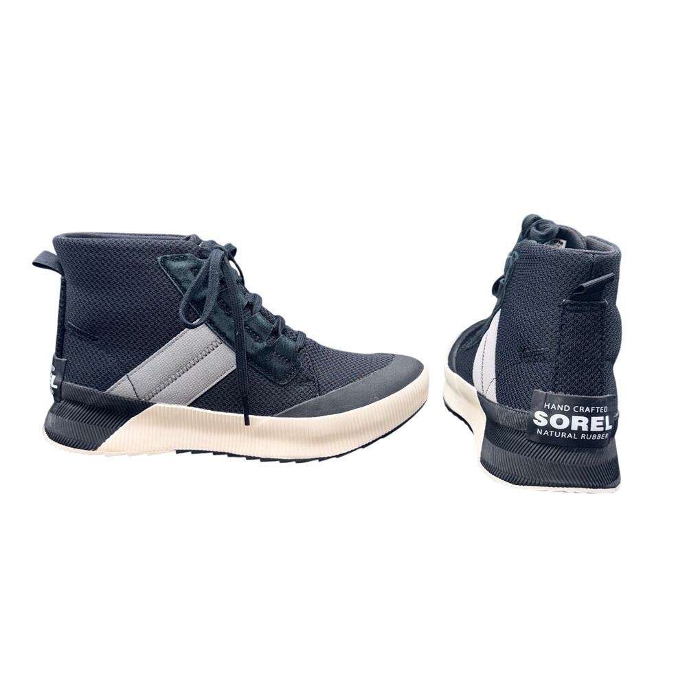 Sorel Out N About III Mid Sneaker Boots Black Women’s US 9 NL4861-010